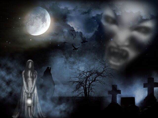 Female ghost