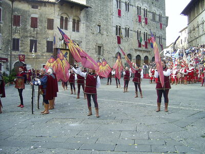 Balestro del Girifalco, flag bearers