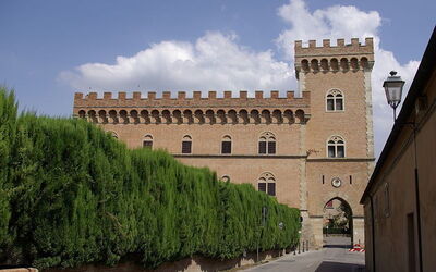 The castle of Bolgheri
