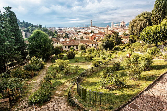 Views from the Florence Rose Garden
