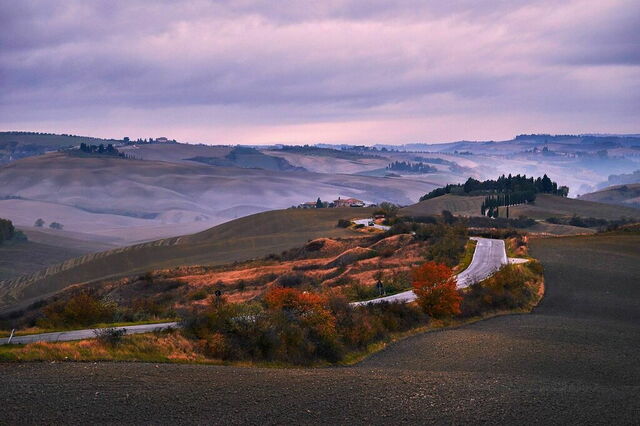 Scenery around Asciano