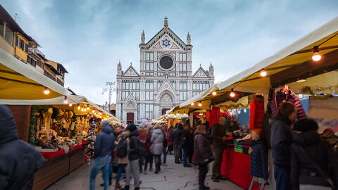 Christmas Market, Santa Croce