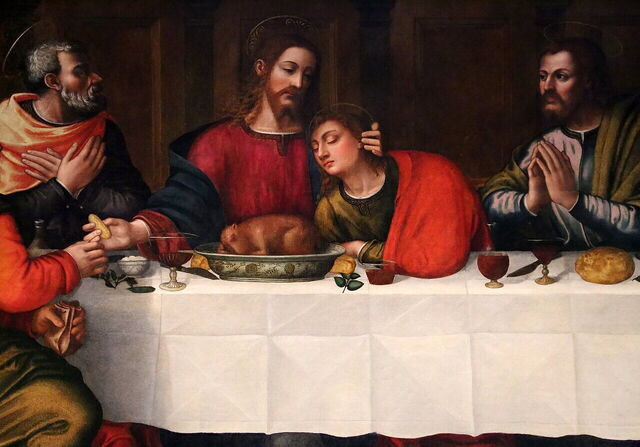Plautilla Nelli's Last Supper, Christ