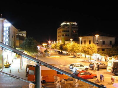 cecina at night