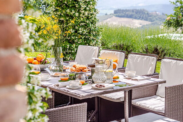 Villa La Cerbaina, al fresco