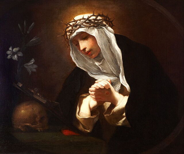 St Catherine, Baldassare Franceschini