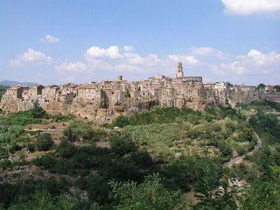 Pitigliano town