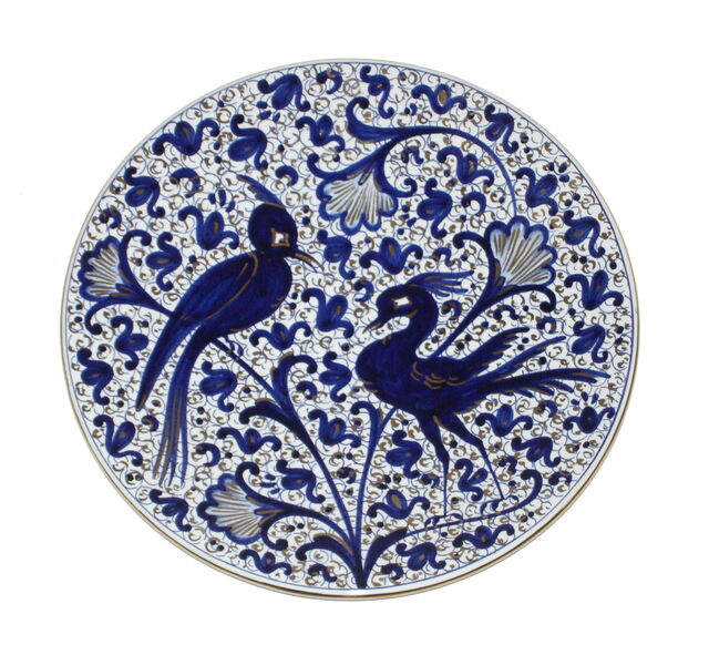 montelupo traditional blue and white design