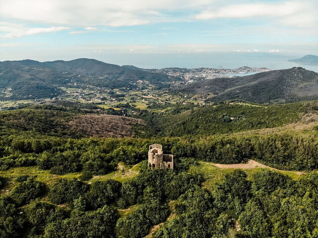A valley on Elba