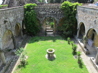 Walled garden, Vincigliata Castle
