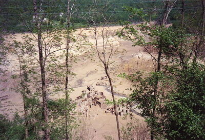 Fabbriche Di Careggine half submerged