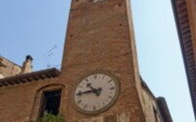 Buonconvento Clock Tower