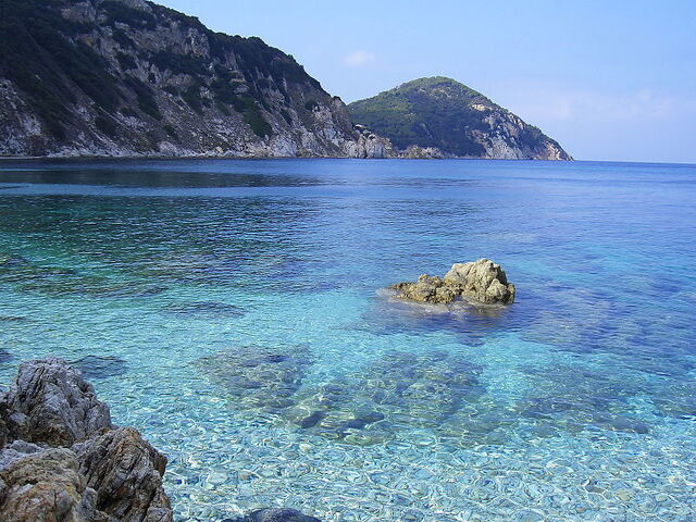 Crystal waters at Elba
