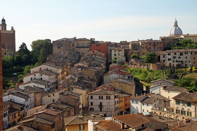 View over Siena