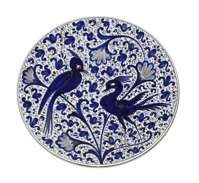Famous blue and white Montelupo patterns