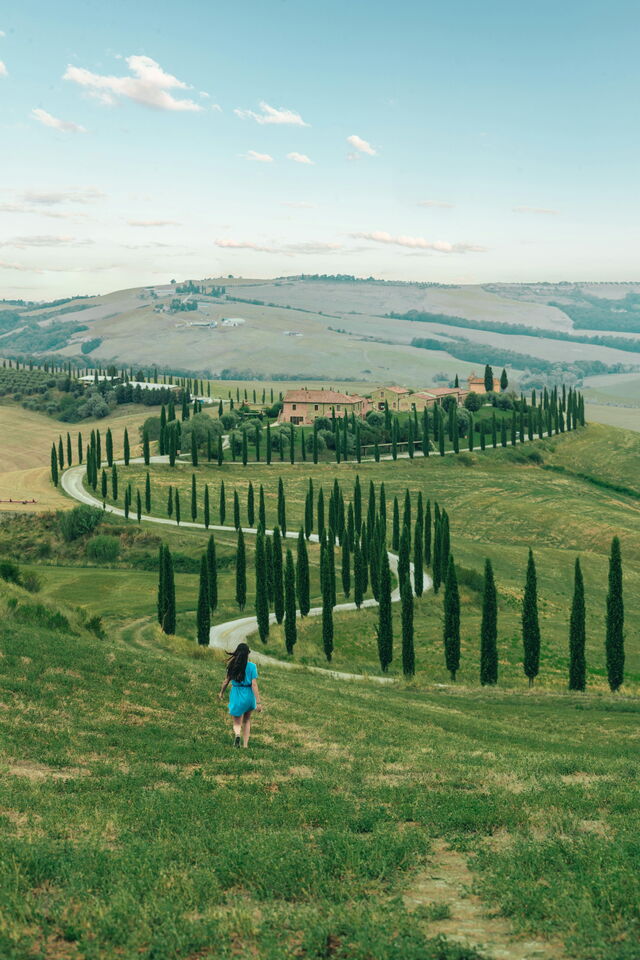 A Tuscan landscape