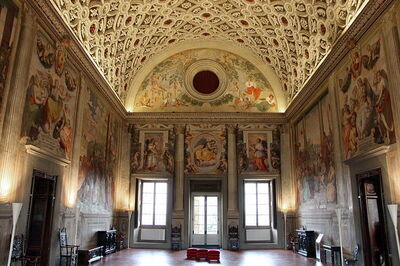 Interior, Poggio a Caiano