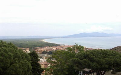 View from Castiglione della Pescaia