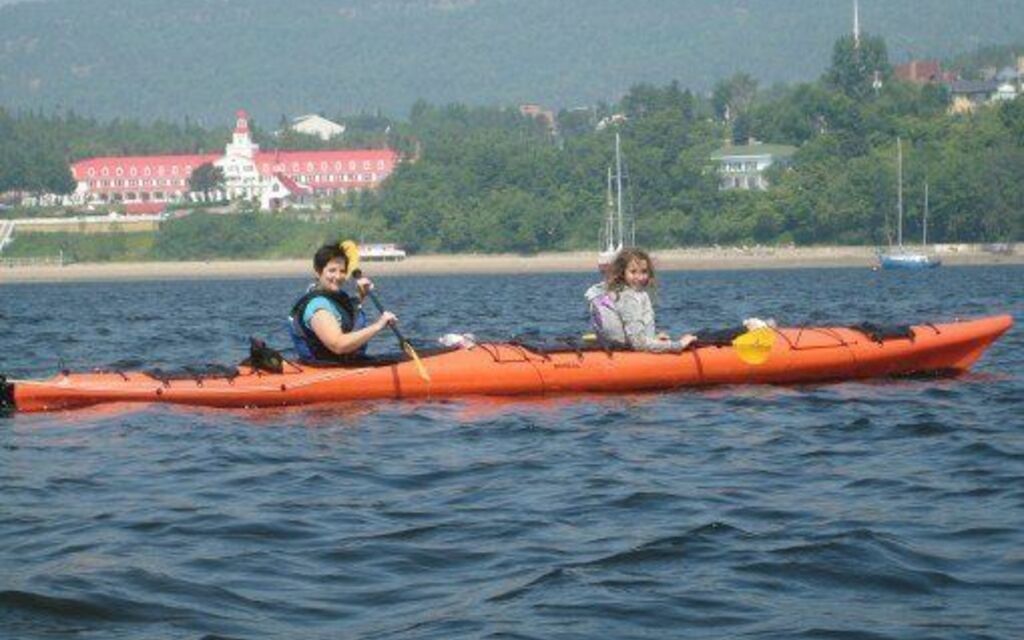 Kayaking in Tadoussac, Quebec