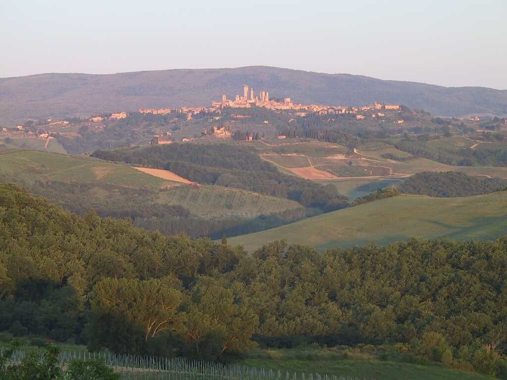 San Gimignano at Sunrise