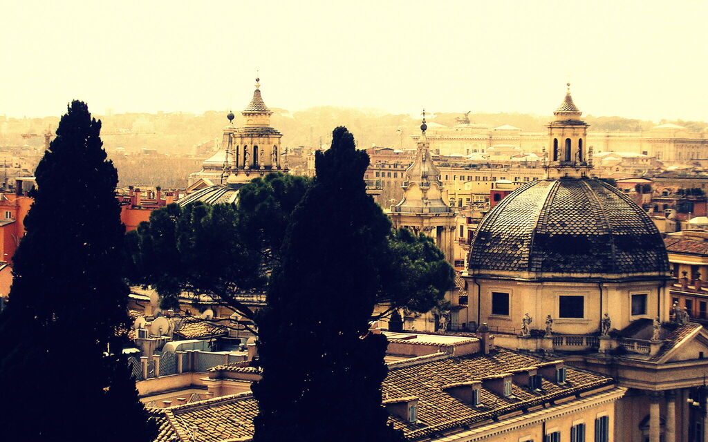 Veduta di Roma