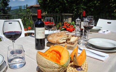 Villa Lucolena: Pasto, Cibo, Bevanda, Bicchiere Di Vino, Brunch, Stemware, Tavolo, Vino, Flûte, Bevanda Alcolica