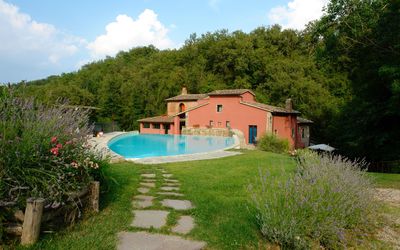 Mulino a Montegonzi Di Rimaggio: Property, House, Natural Landscape, Building, Real Estate, Estate, Home, Land Lot, Villa, Rural Area
