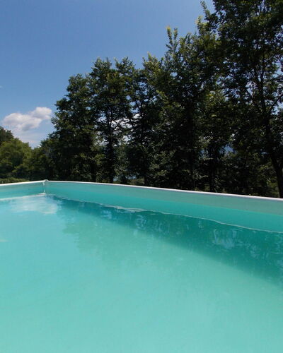 Villa Latera: Swimming Pool, Blue, Property, Water, Water Resources, Azure, Vacation, Leisure, Tree, Real Estate