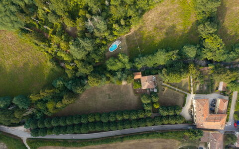 Villa Paola: Landscape, Bird'S-Eye View, Rural Area, Aerial Photography, Garden, Estate, Landscaping, Village, Plantation, Park