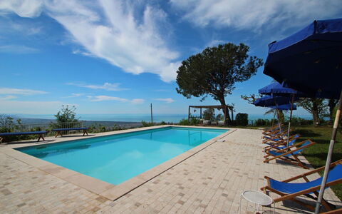 Villa Miramare: Piscina, Proprietà, Ricorrere, Immobiliare, Casa, Vacanza, Cielo, Costruzione, Tempo Libero, Estate
