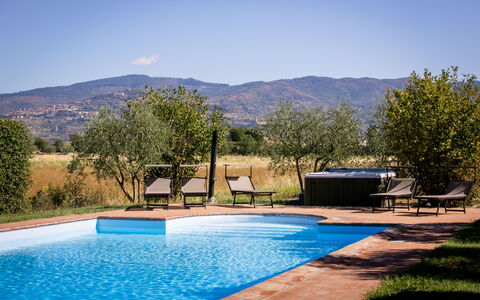 Case Sant'anna 14: Piscina, Proprietà, Immobiliare, Paesaggio Naturale, Estate, Casa, Casa, Tempo Libero, Albero, Paesaggio