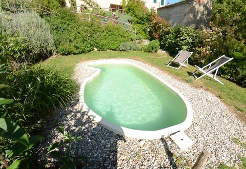 Al Colle Di Lari: Piscina, Proprietà, Paesaggio Naturale, Erba, Acqua, Casa, Immobiliare, Tempo Libero, Estate, Paesaggio