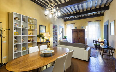 Dining room and living room