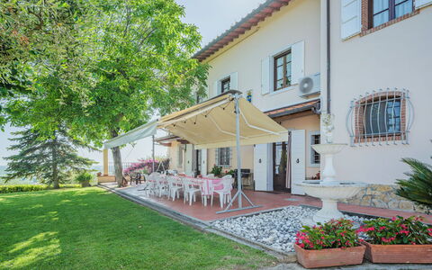 Villa le Casette: Plant, Building, Window, House, Flower, Flowerpot, Sky, Tree, Road Surface, Cottage