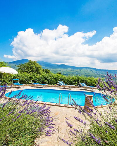 Arcidosso 800: Blue, Sky, Property, Natural Landscape, Azure, Swimming Pool, Vacation, Real Estate, Summer, Cloud