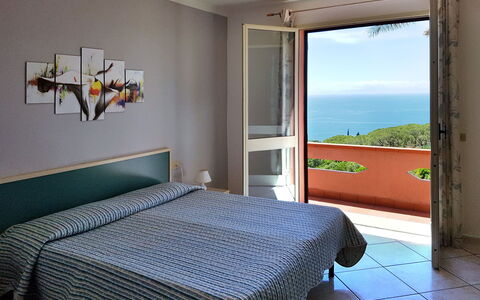 Capoliveri 675: Bedroom, Room, Property, Furniture, Bed, Interior Design, Bed Sheet, Bed Frame, Building, Wall
