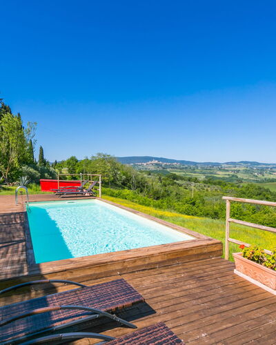Podere San Lorenzo: Sky, Water, Plant, Building, Swimming Pool, Tree, Outdoor Furniture, Grass, Leisure, Landscape
