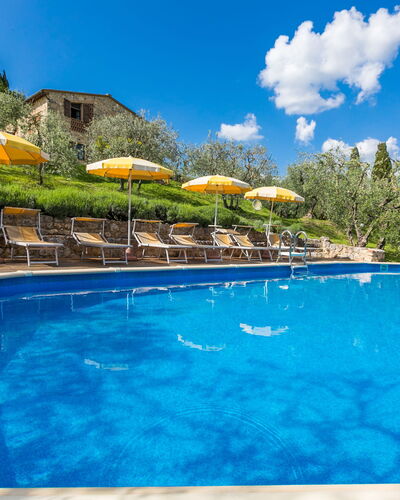 Poggio All'Aia: Water, Sky, Cloud, Plant, Swimming Pool, Blue, Azure, Tree, Seaside Resort, Outdoor Furniture