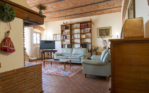 Casa Bensa: Picture Frame, Property, Furniture, Couch, Building, Wood, Shelf, Lighting, Architecture, Living Room