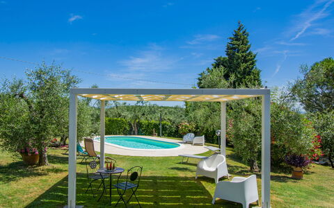 Casa Bensa: Sky, Plant, Cloud, Water, Property, Nature, Shade, Tree, Building, Swimming Pool