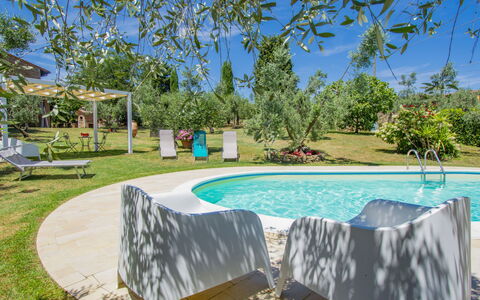 Casa Bensa: Water, Plant, Property, Sky, Swimming Pool, Shade, Outdoor Furniture, Tree, Land Lot, Landscape