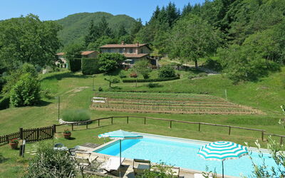 Castelnuovo di Garfagnana 640: Property, Hill Station, Natural Landscape, Swimming Pool, Nature Reserve, Rural Area, House, Landscape, Leisure, Architecture