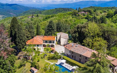 Greve in Chianti 612: Zona Residenziale, Casa, Casa, Estate, Catena Montuosa, Villetta, Piscina, Ricorrere, Villa, Hacienda