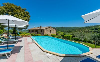 Casa vacanza Volterra 650 - Volterra, Toscana, Italia - Podere Cafaggiolo 650.4