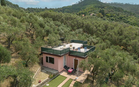 Villetta Linara: Plant, Sky, Cloud, Building, Mountain, Window, Land Lot, House, Tree, Natural Landscape