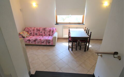 Villetta Linara: Couch, Furniture, Building, Table, Comfort, Wood, Interior Design, Floor, Living Room, Flooring
