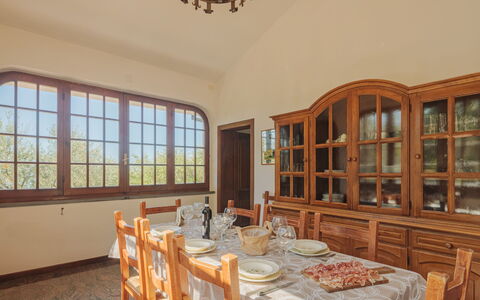 Casali: Table, Property, Furniture, Wood, Lighting, Interior Design, Tableware, Cabinetry, Chair, Real Estate