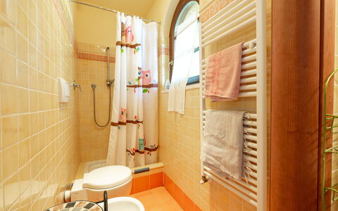 La Limonaia: Building, Property, Plumbing Fixture, Sink, Bathroom, Toilet, Interior Design, Architecture, Floor