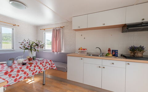Scarlino 648: Cabinetry, Furniture, Kitchen Sink, Countertop, Sink, Window, Wood, Chair, Plant, Kitchen