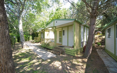 Camping Village Il Fontino: Property, Home, House, Real Estate, Cottage, Building, Tree, Shed, Room, Siding